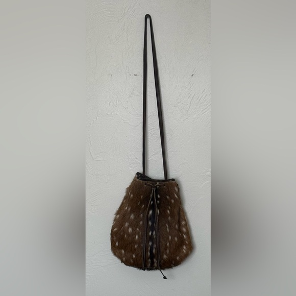 Sika Deer Purse. Real leather. Handmade from New Zealand - Picture 2 of 11